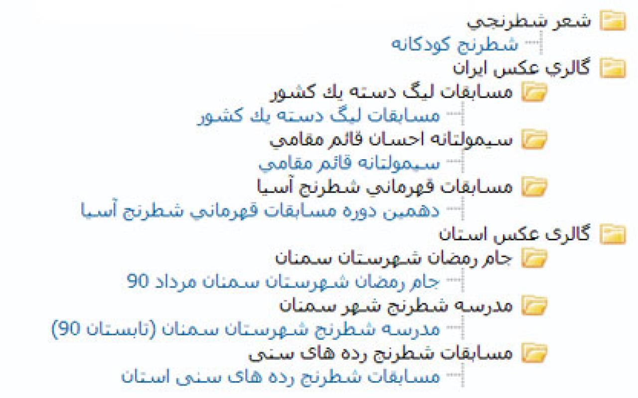 تصویر ماژول نقشه سایت نسخه 2