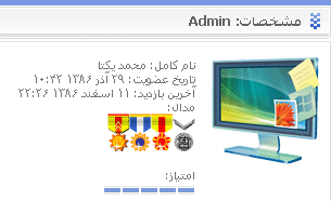 مدال به كاربران