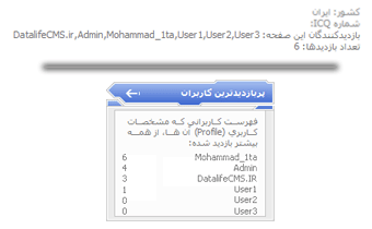 بازدیدکنندگان