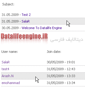 گذاشتن Highlight در مدیریت گذاشتن Highlight در مدیریت